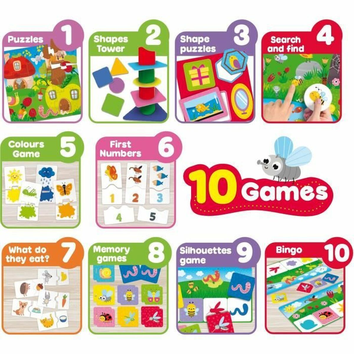 Utbildningsspel Lisciani Giochi Educational Game Collection (FR) - 3