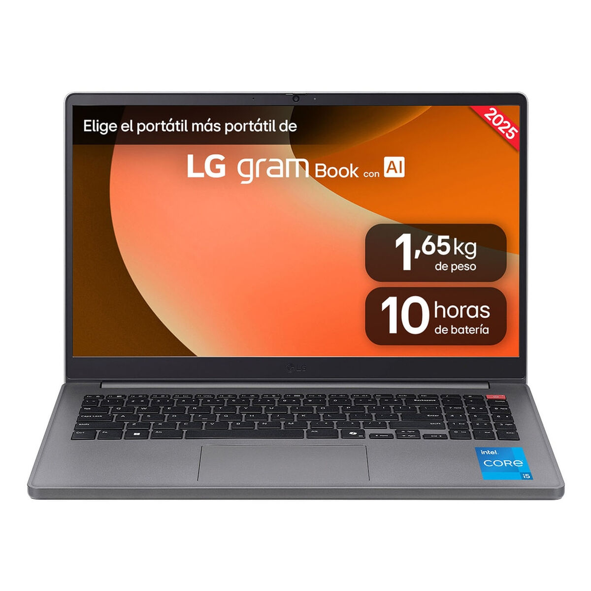 Bärbar dator LG Gram 15UD50T 15" i5-1334U 16 GB RAM 512 GB SSD Qwerty Spanska - 4