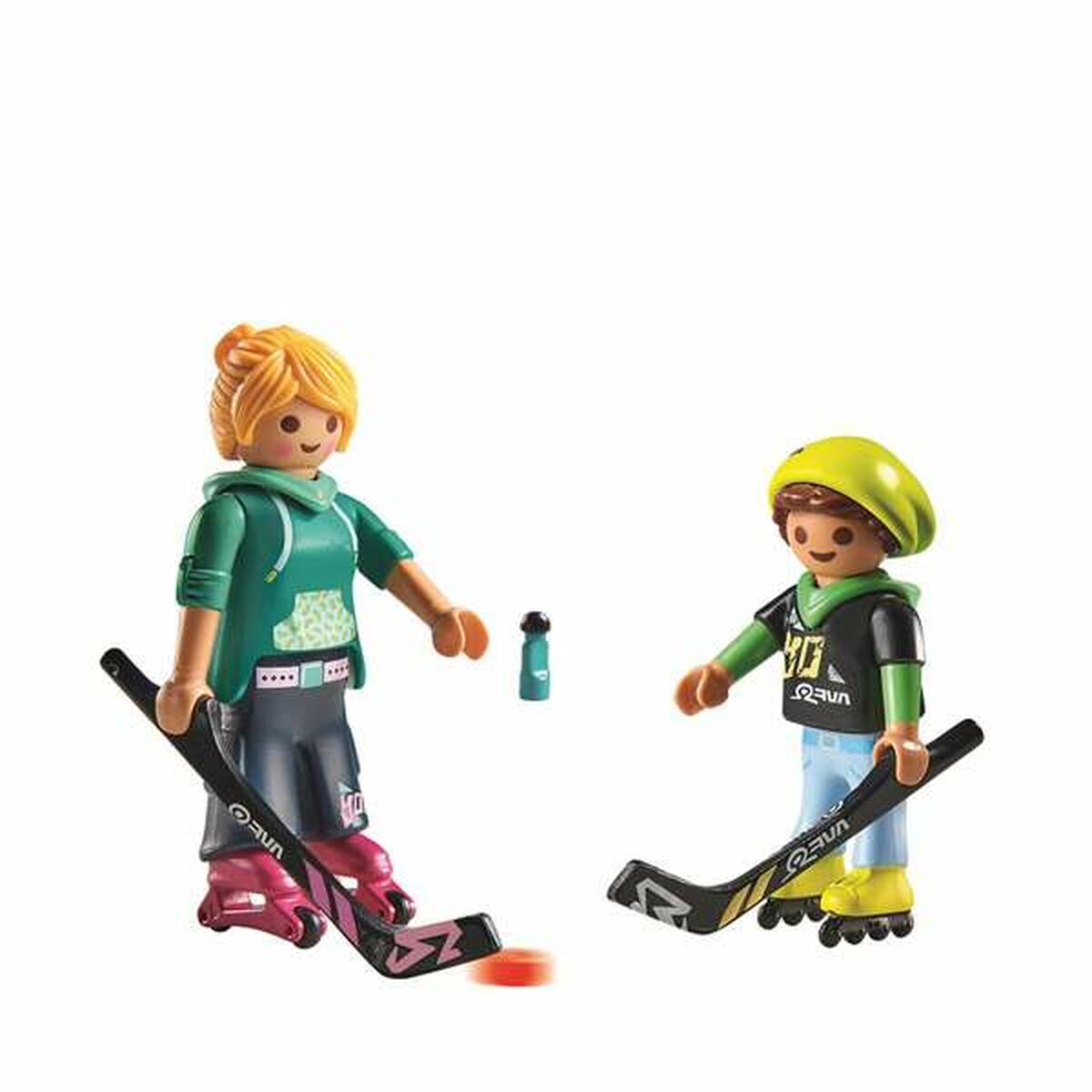 Playset Playmobil 71209 13 Delar Hockeyspelare Duo - 9