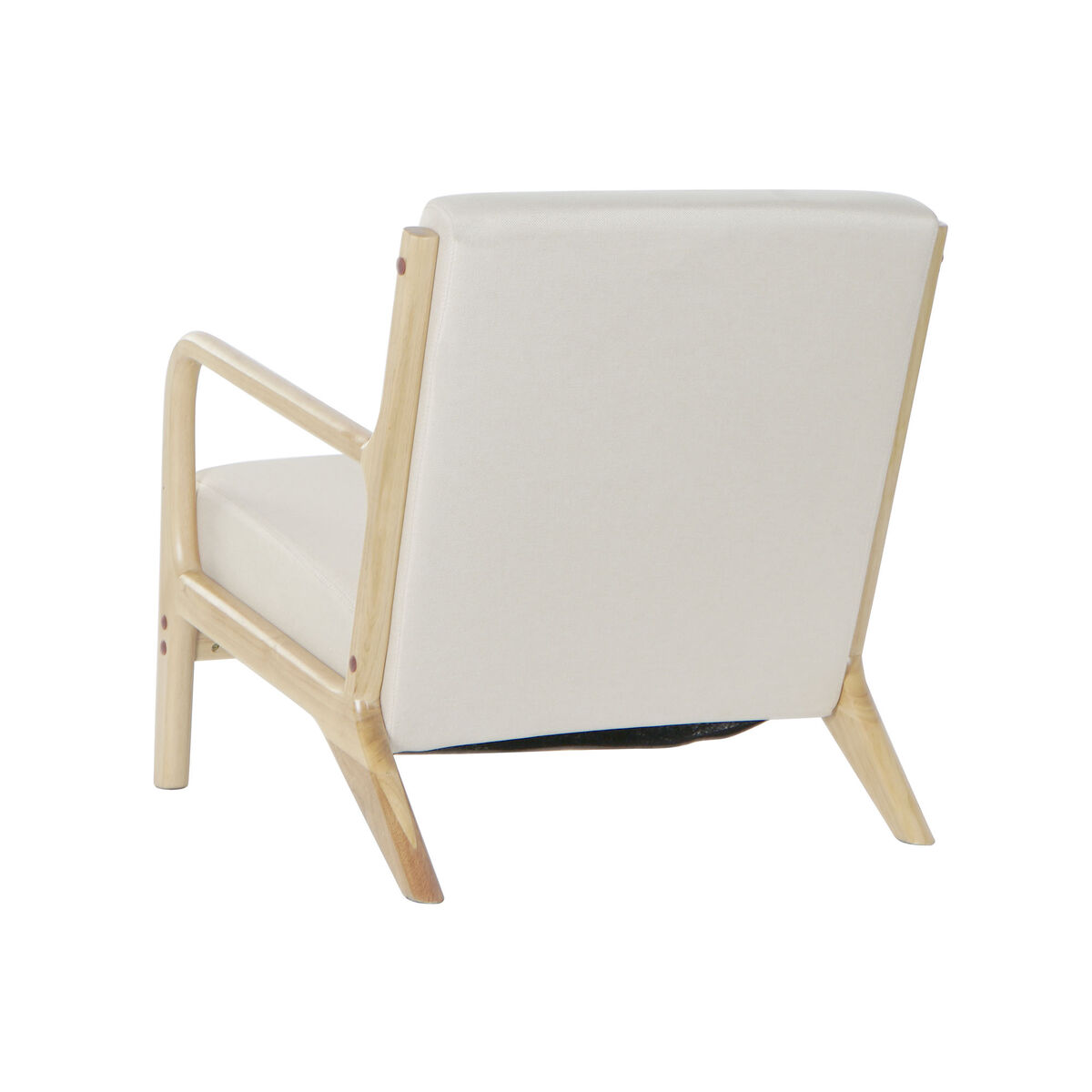 Fåtölj DKD Home Decor Beige Polyester Trä MDF (65 x 77 x 73 cm) - 6