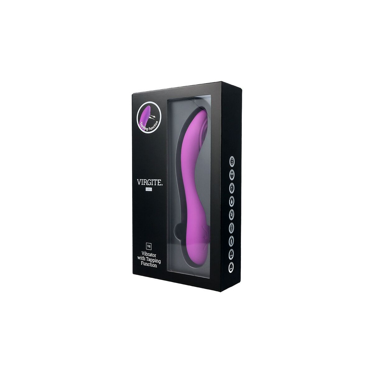 G-spotvibrator Virgite Purpur - 2