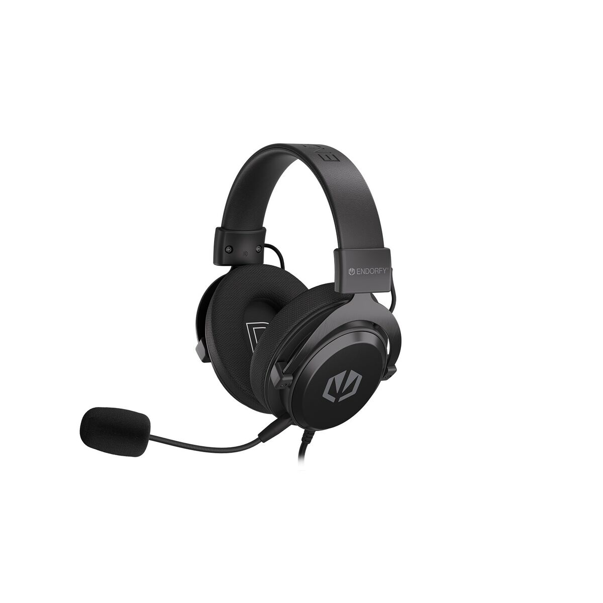 Hörlurar med Mikrofon Endorfy EY1A003 Svart - 3
