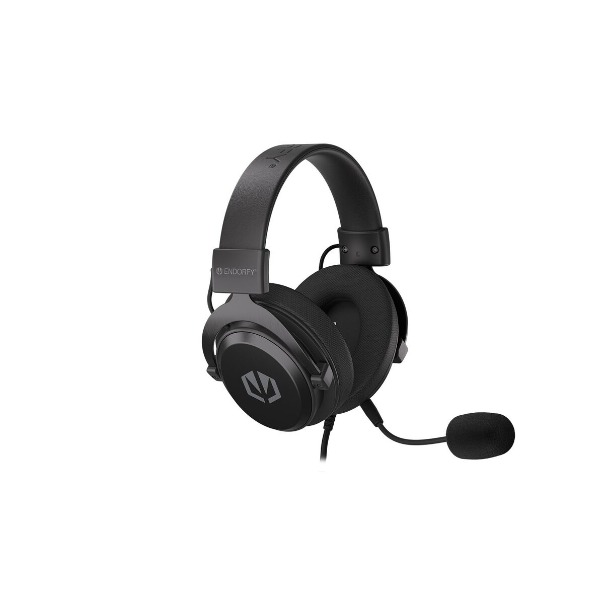 Hörlurar med Mikrofon Endorfy EY1A003 Svart - 2