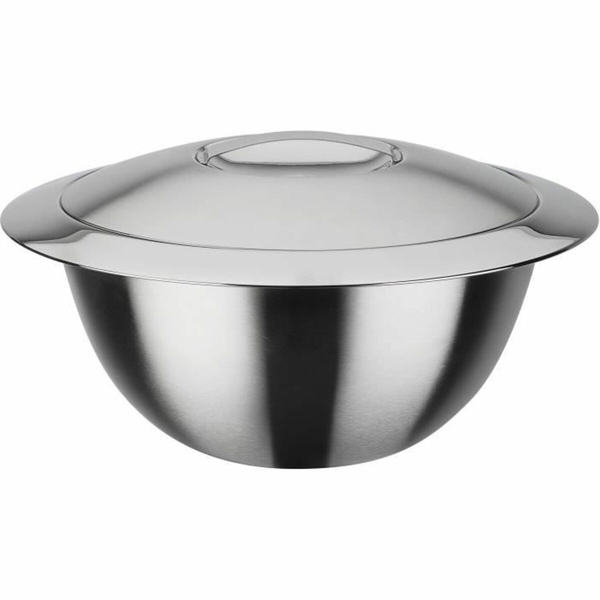 Salladsskål GSW DISEÑO 22 cm Silvrig Metall 3,2 L Termisk