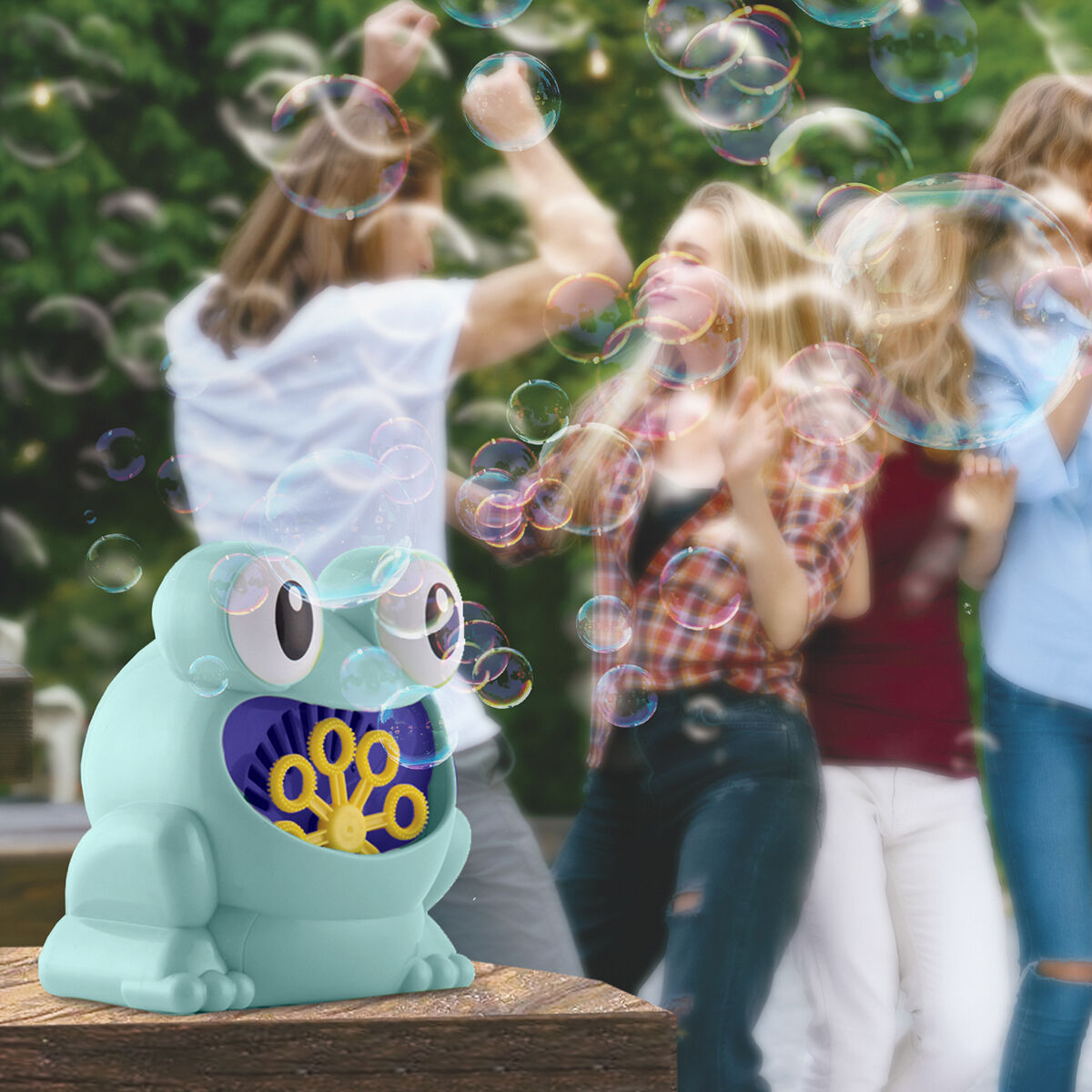 Automatisk såpbubbelmaskin Froggly InnovaGoods - 20