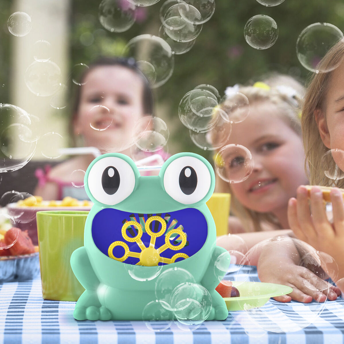 Automatisk såpbubbelmaskin Froggly InnovaGoods - 22