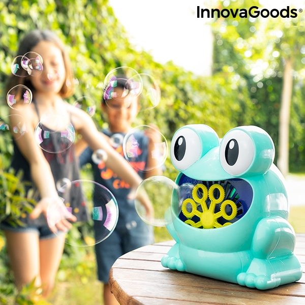 Automatisk såpbubbelmaskin Froggly InnovaGoods