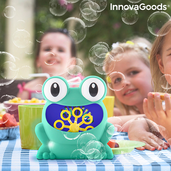 Automatisk såpbubbelmaskin Froggly InnovaGoods - 4