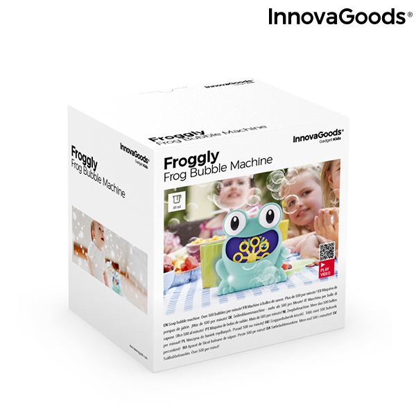 Automatisk såpbubbelmaskin Froggly InnovaGoods - 2