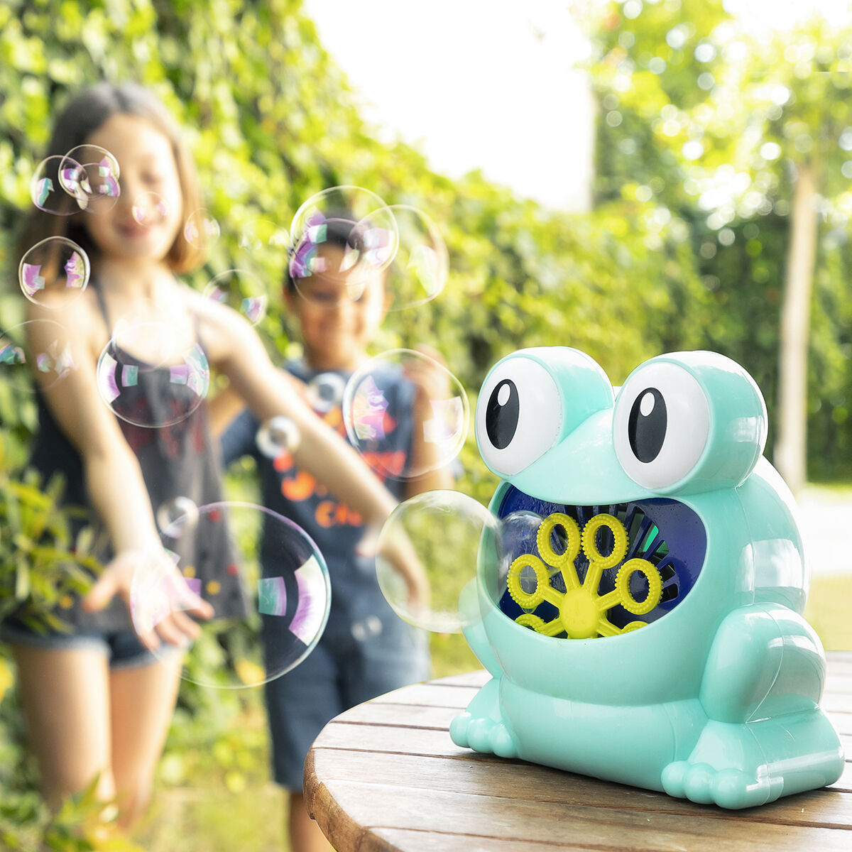 Automatisk såpbubbelmaskin Froggly InnovaGoods - 9