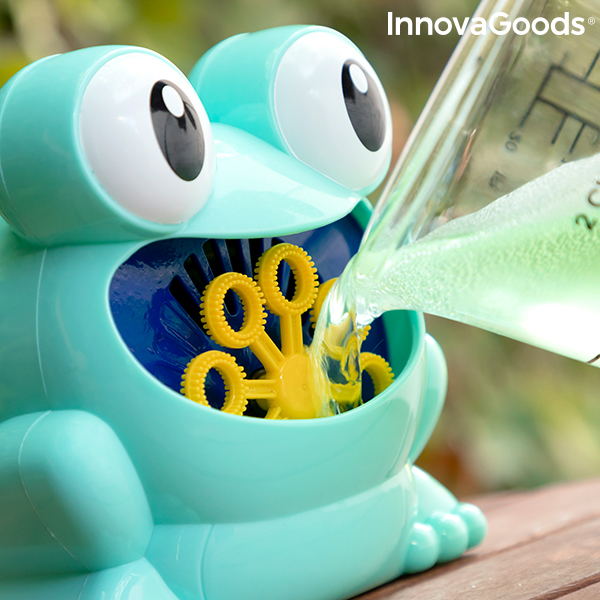 Automatisk såpbubbelmaskin Froggly InnovaGoods - 6