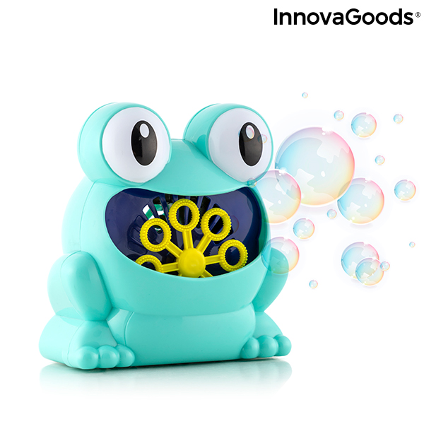 Automatisk såpbubbelmaskin Froggly InnovaGoods - 7
