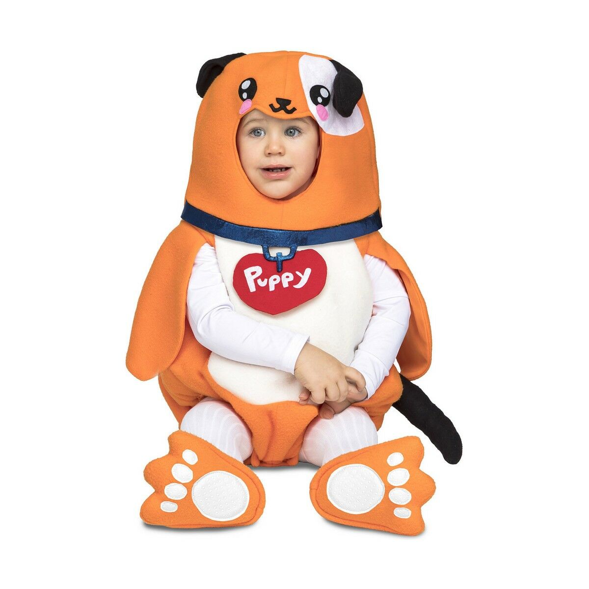 Maskeraddräkt bebis My Other Me Hund (4 Delar)