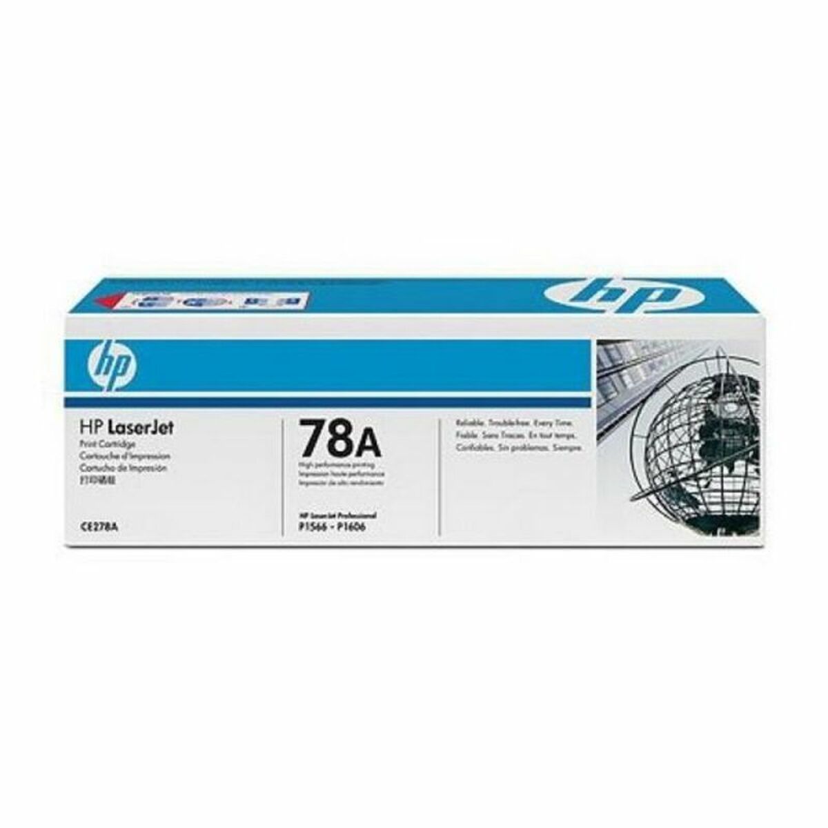 Original Toner HP CE278A Svart Multicolour