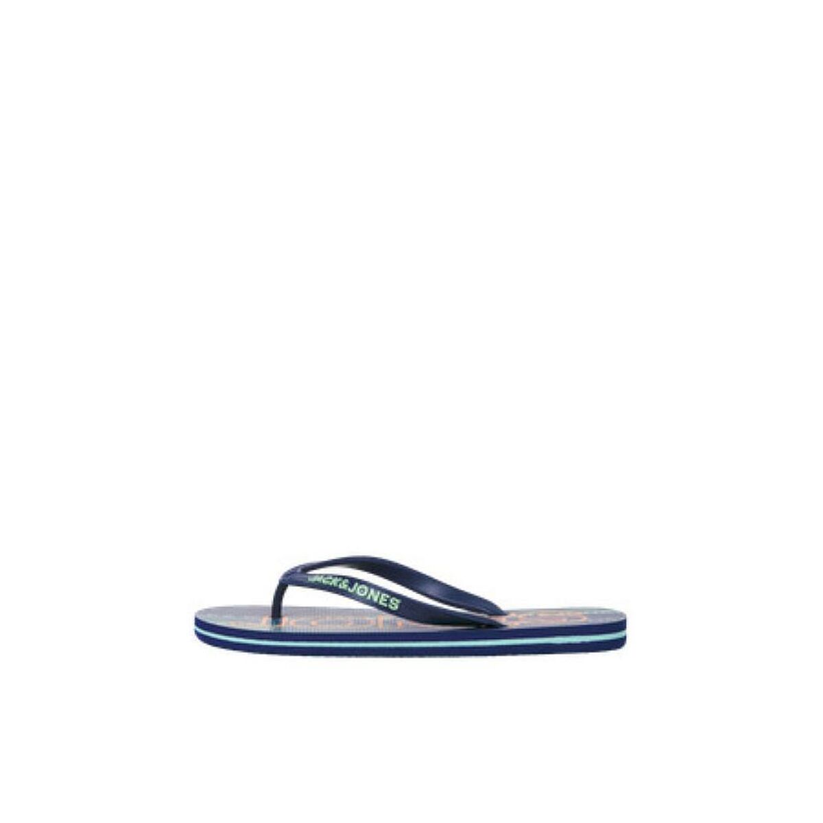 Strandtofflor för män Jack & Jones JFWLOGO 2.0 FLIP FLOP 12251259 Marinblå - 2