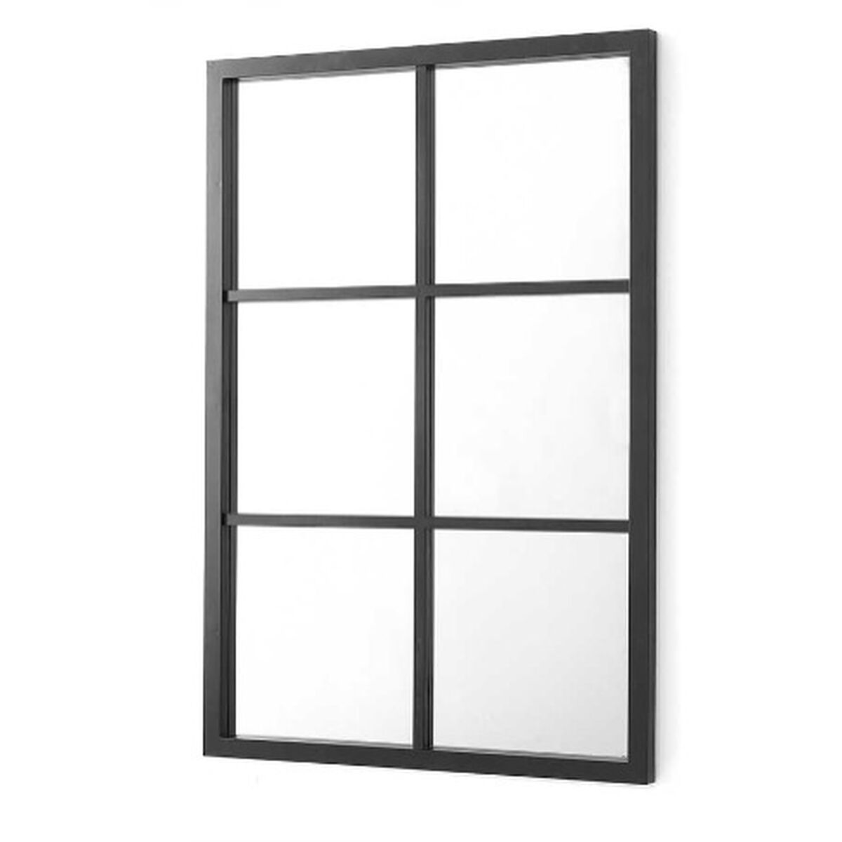 Väggspegel Gift Decor Svart Terek 70 x 47 x 2 cm (6 antal) - 3