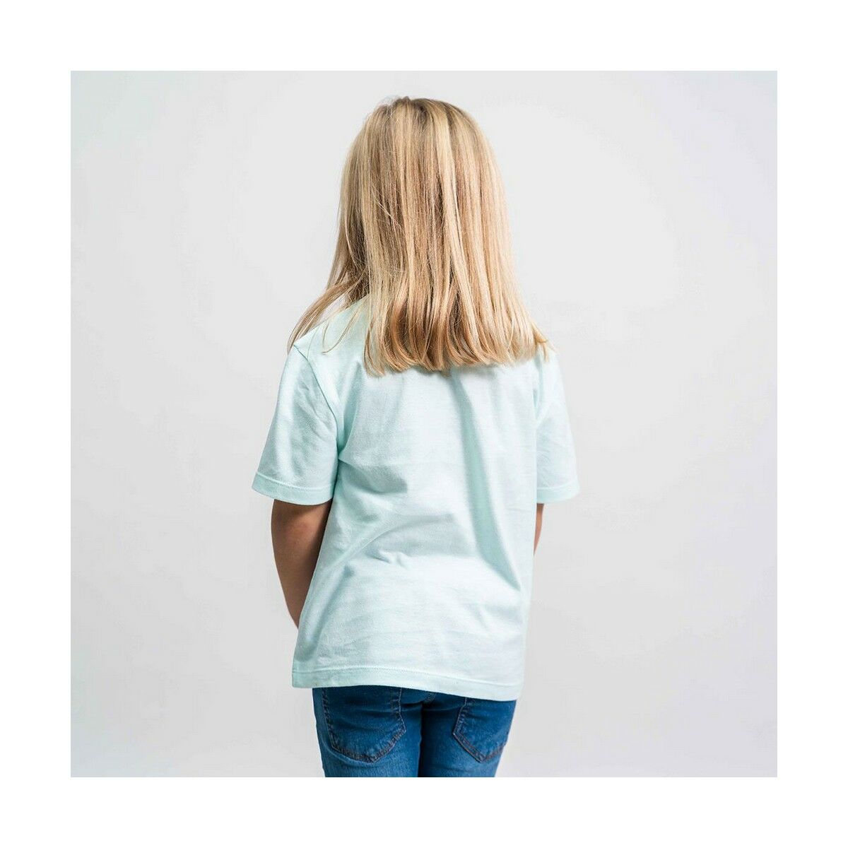 Barn T-shirt med kortärm Disney Princess Grön Ljusgrön - 9
