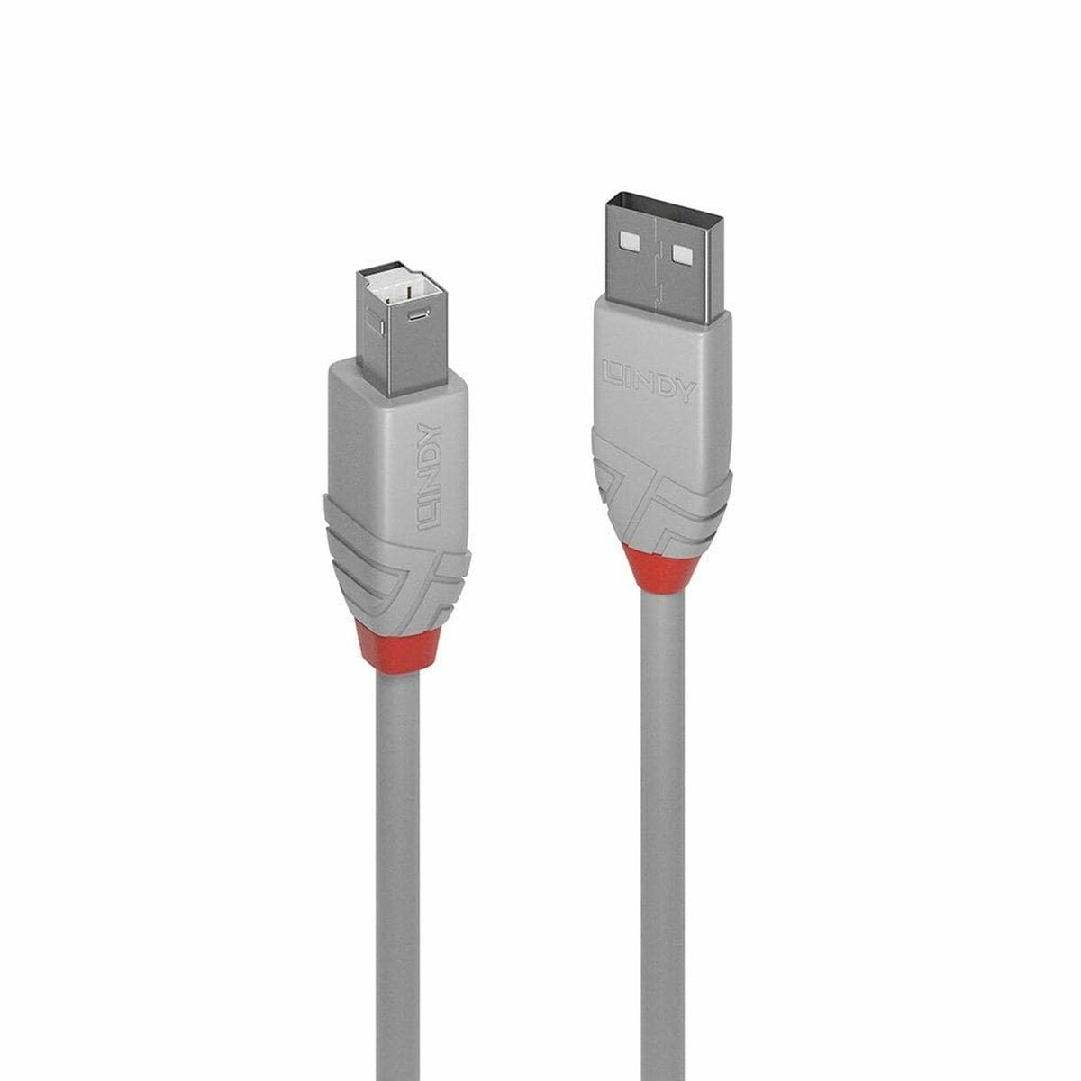 Kabel Micro USB LINDY 36685 Svart Grå - 2