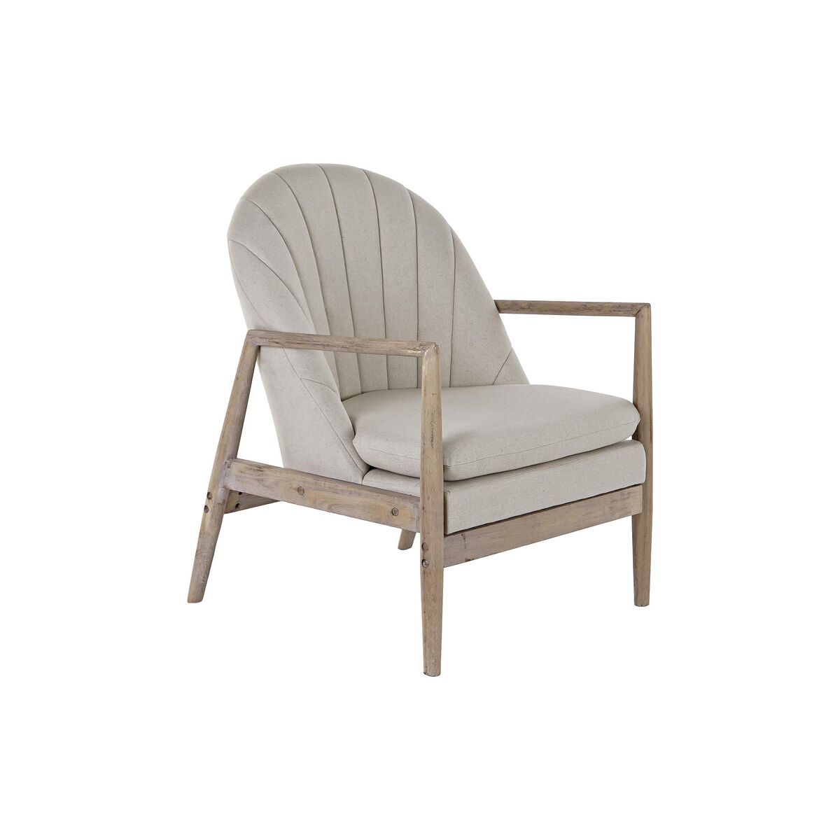 Fåtölj DKD Home Decor Beige Gran 69 x 68 x 89 cm