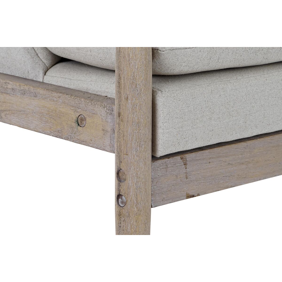 Fåtölj DKD Home Decor Beige Gran 69 x 68 x 89 cm - 3
