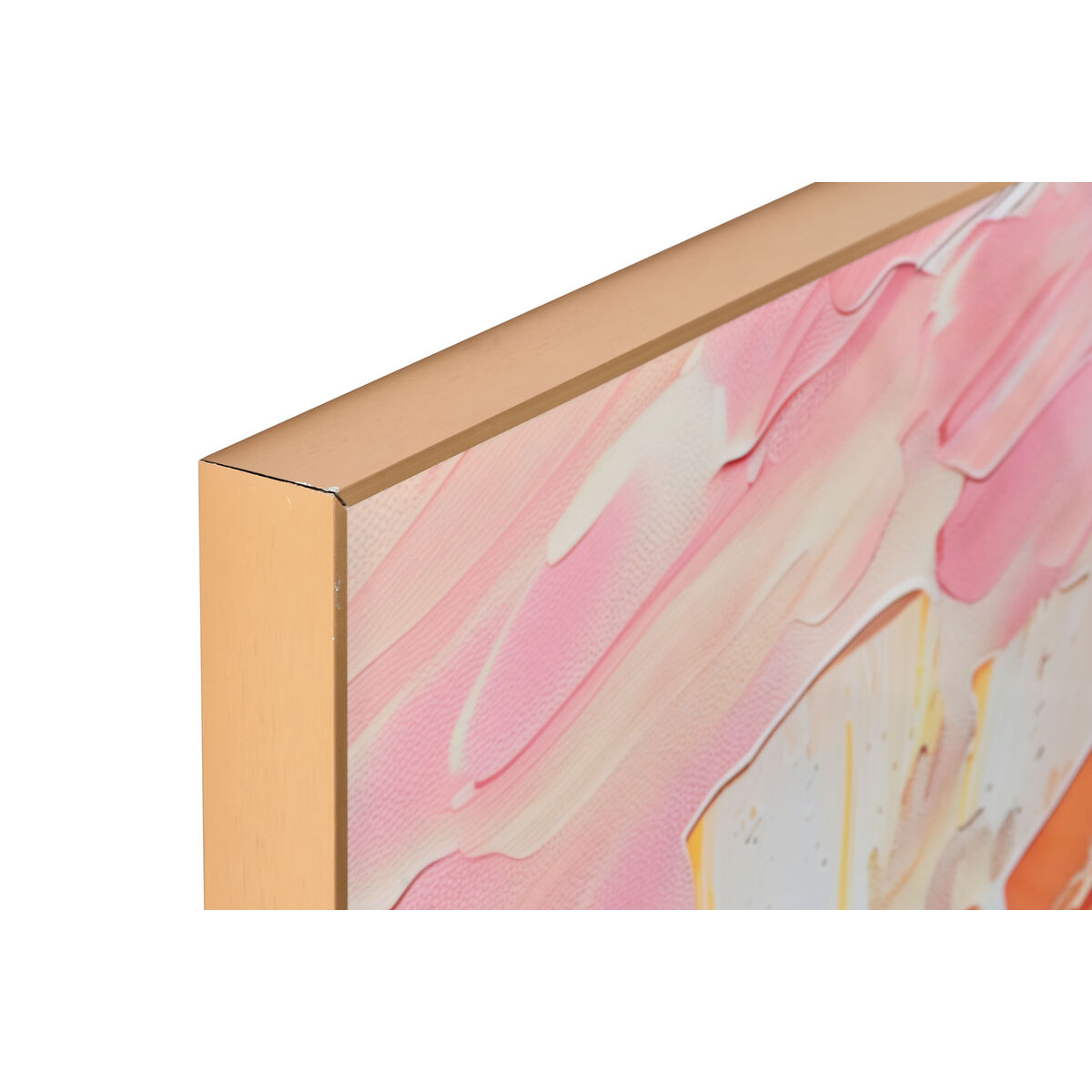 Tavla Home ESPRIT Aluminium Trä MDF 80 x 3,5 x 120 cm - 2