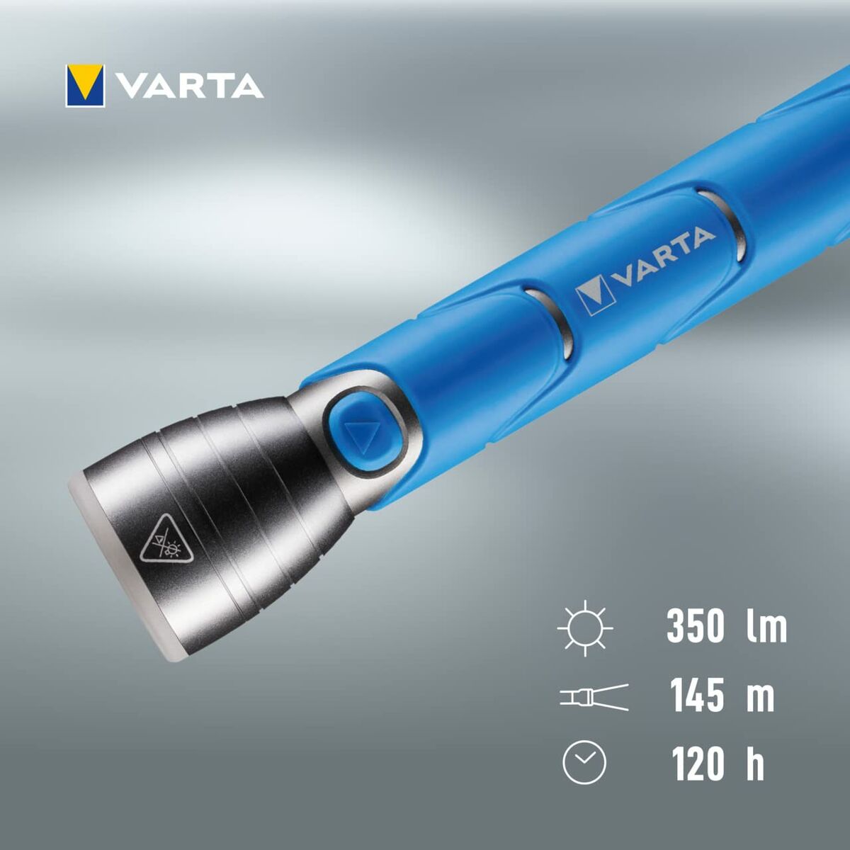 Ficklampa LED Varta Outdoor Sports F30 Blå 350 lm - 2