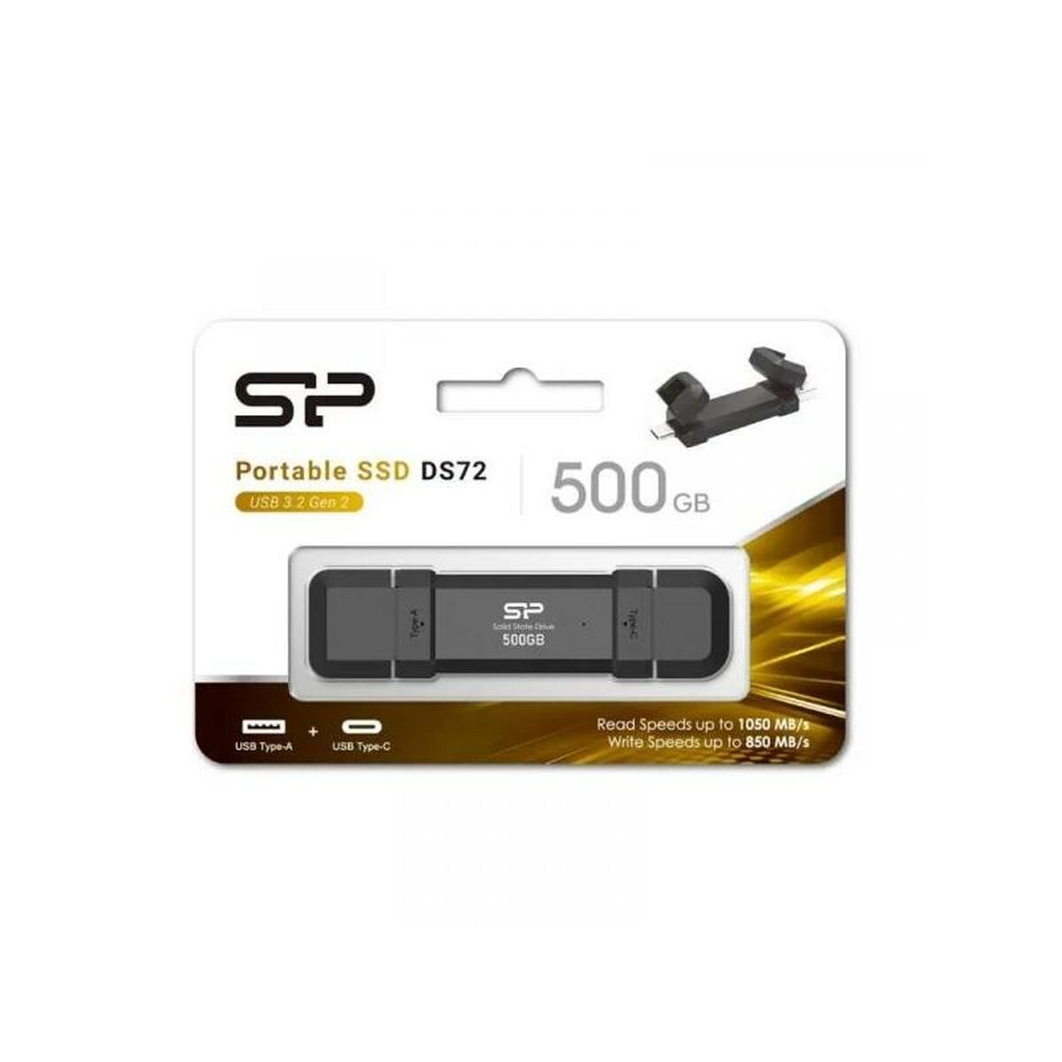 Original Bläckpatron Silicon Power SP500GBUC3S72VPK Svart - 4