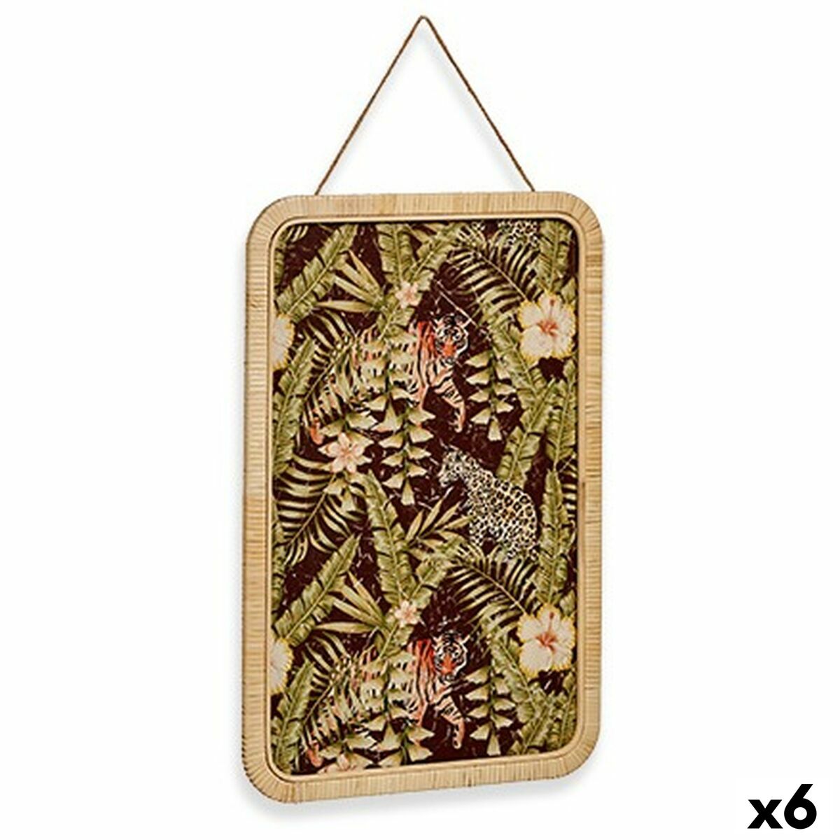 Kanvas Djungel 2 x 60 x 40 cm (6 antal) - 3