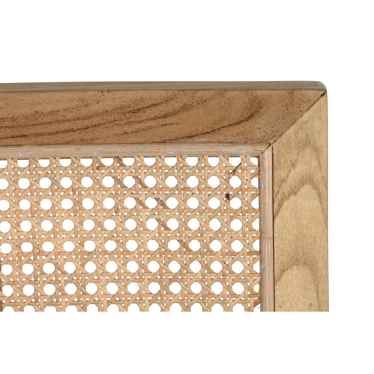 Matsalsstol DKD Home Decor Naturell Teak Rattan (58 x 56 x 82 cm) - 4