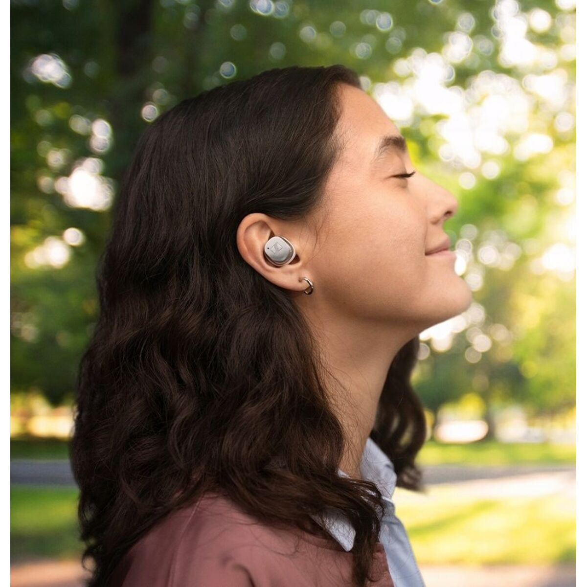 Ear Bluetooth hörlurar Sennheiser Momentum True Wireless 4 Vit - 7