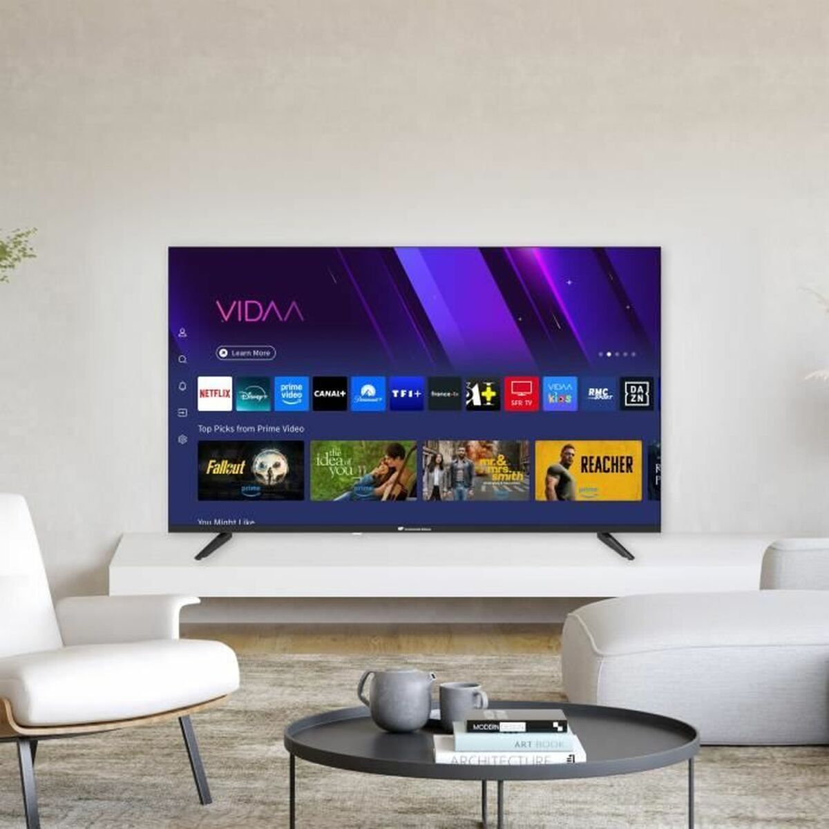 Smart TV Continental Edison CELED43SVQLD25B6 43" DLED UHD 4K - 3