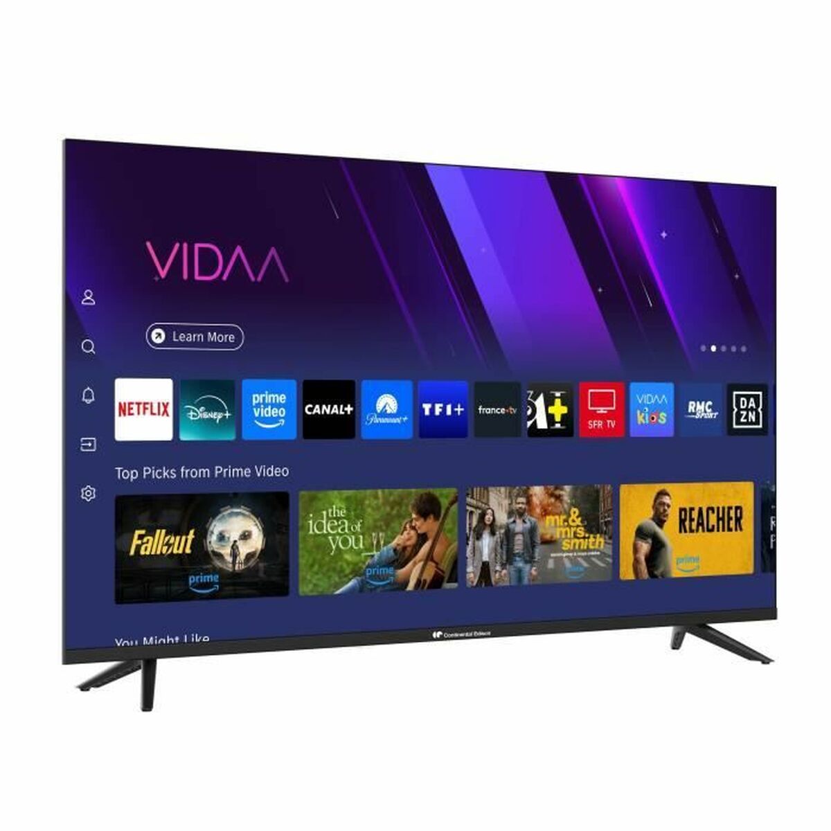Smart TV Continental Edison CELED43SVQLD25B6 43" DLED UHD 4K - 2