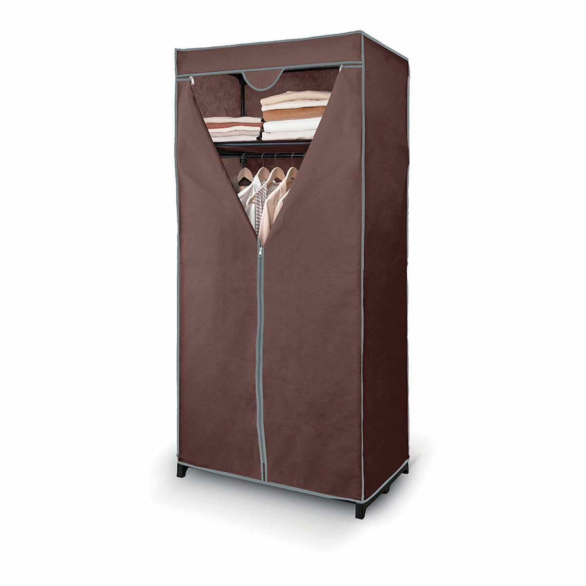 Garderob Jobgar Tyg (160 x 75 x 50 cm) - 2