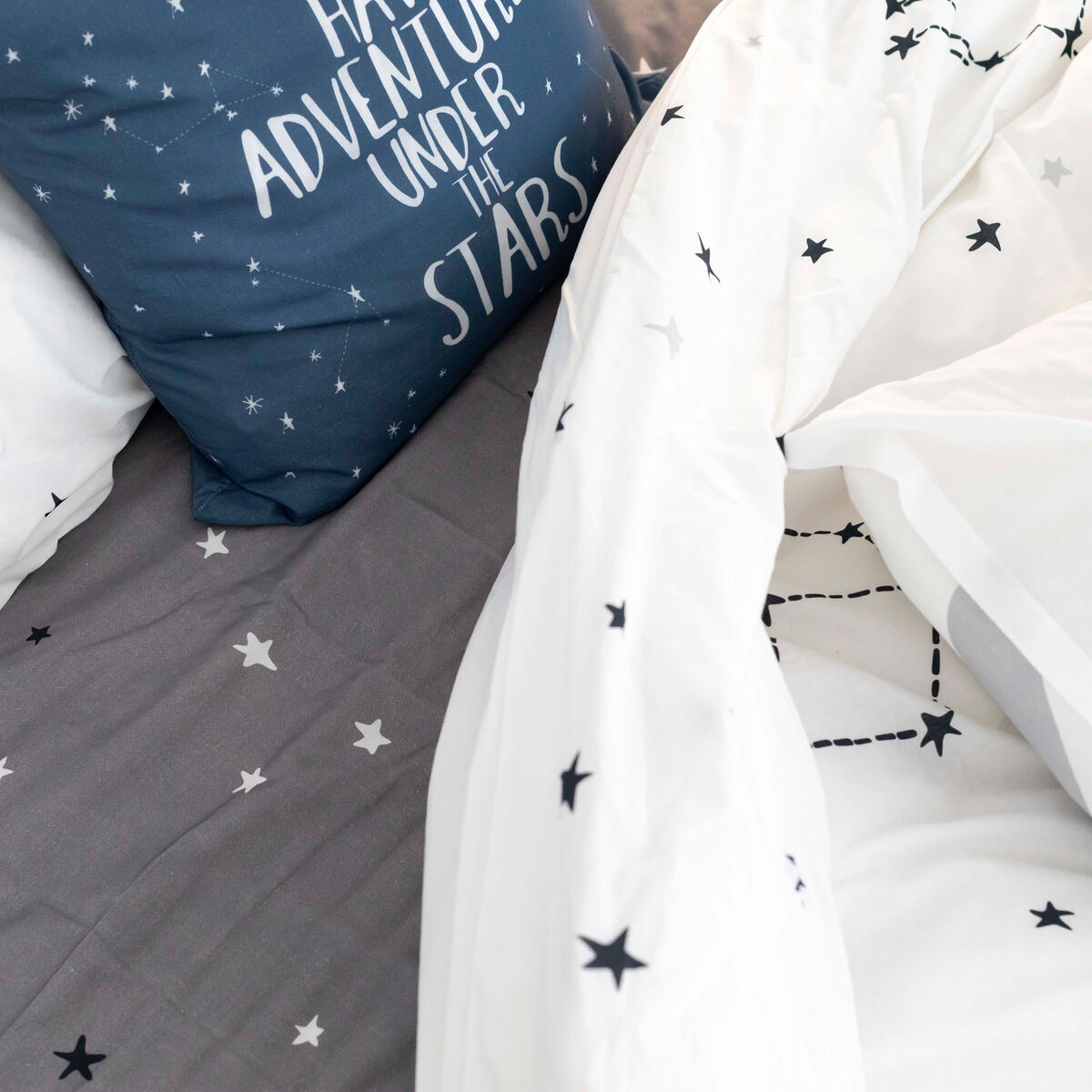 Påslakan HappyFriday Blanc Constellation Multicolour 180 x 220 cm - 3