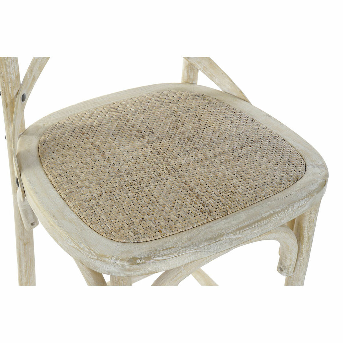 Sittpall DKD Home Decor Trä Plast 48 x 55 x 116 cm - 2