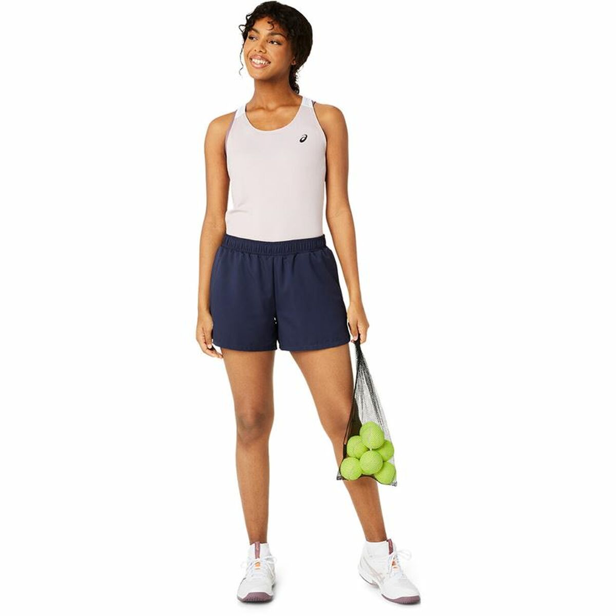 Tanktop, Dam Asics Court Tank Tennis Rosa - 6