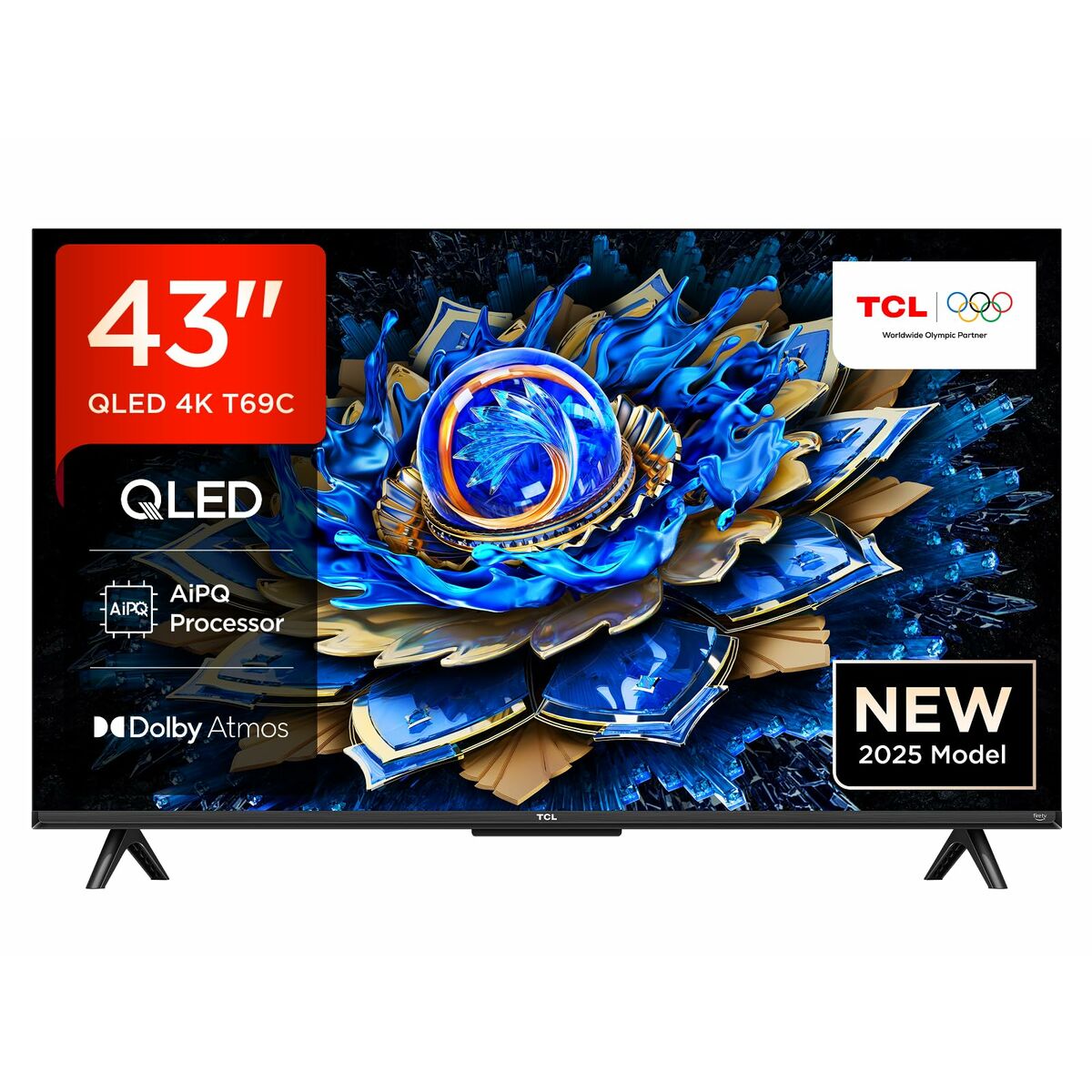 Smart TV TCL 4K Ultra HD 43" QLED