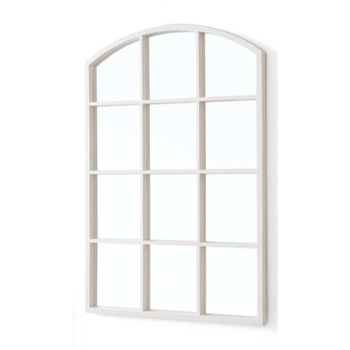 Väggspegel Gift Decor Vit Fönster 50,5 X 2,5 X 76 cm (4 antal) - 2