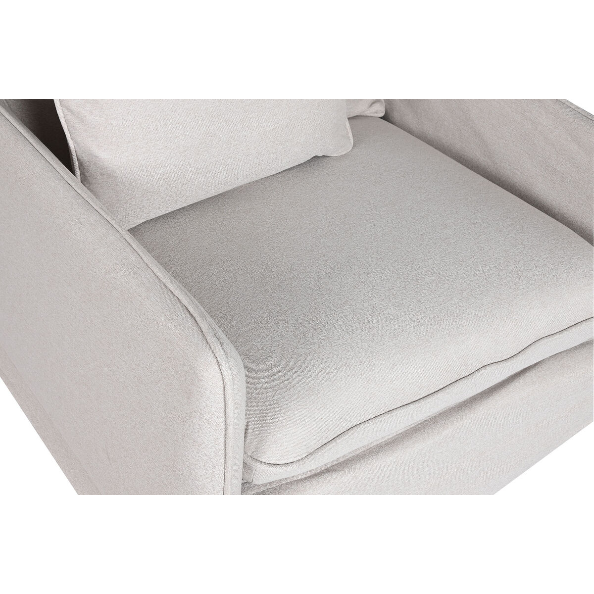Fåtölj Home ESPRIT Beige 85 x 85 x 74 cm - 4