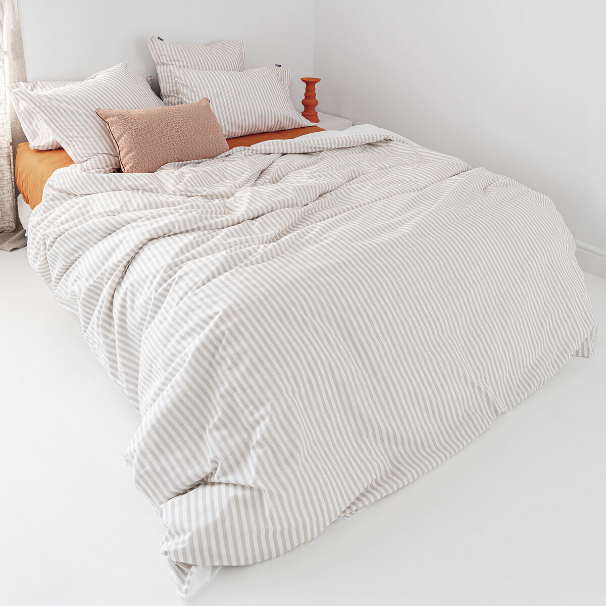 Påslakan HappyFriday Beige Säng 80/90 155 x 220 cm 28 x 4 x 38 cm - 3