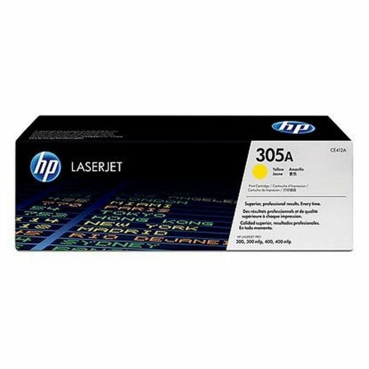 Toner HP CE412A Gul