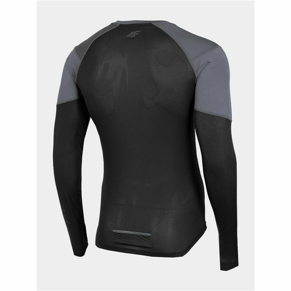 T-shirt med lång ärm Herr 4F Mörkgrå - 2