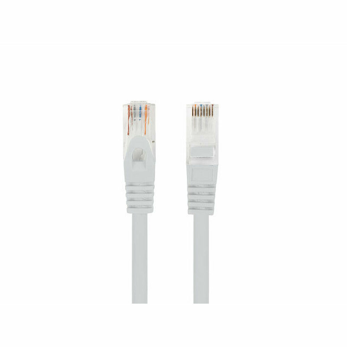 Nätkabel UTP Styv Kategori 6 Lanberg PCU6-10CU-0500-S 5 m Grå - 2