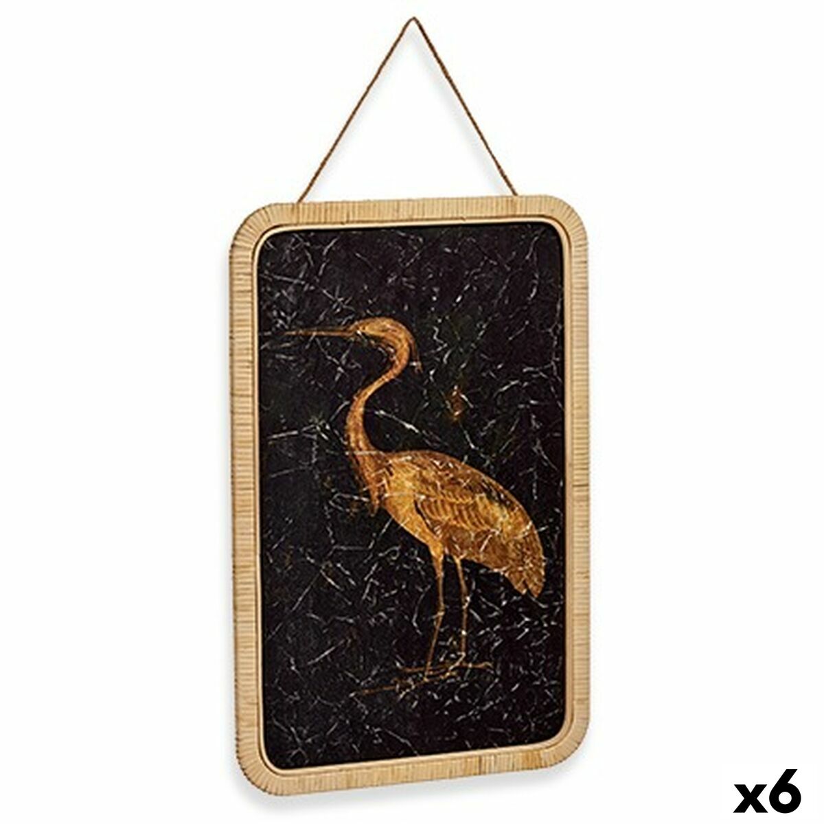 Kanvas Gift Decor Häger 2 x 60 x 40 cm (6 antal) - 3