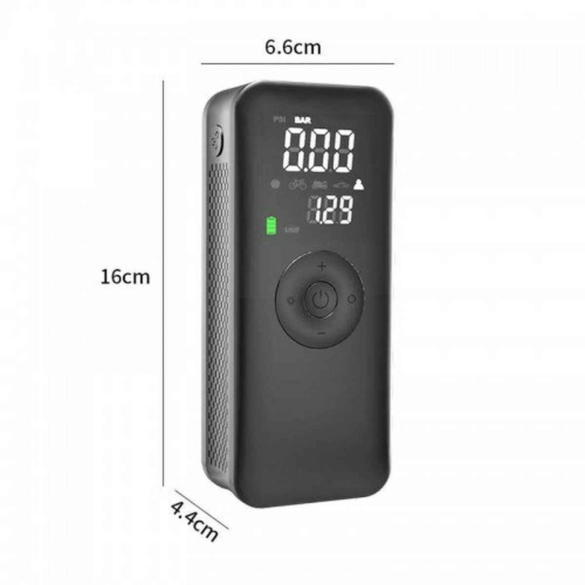 Bärbar luftkompressor med LED Freedconn C3106 10 bar 160 l/min 1 Delar - 3