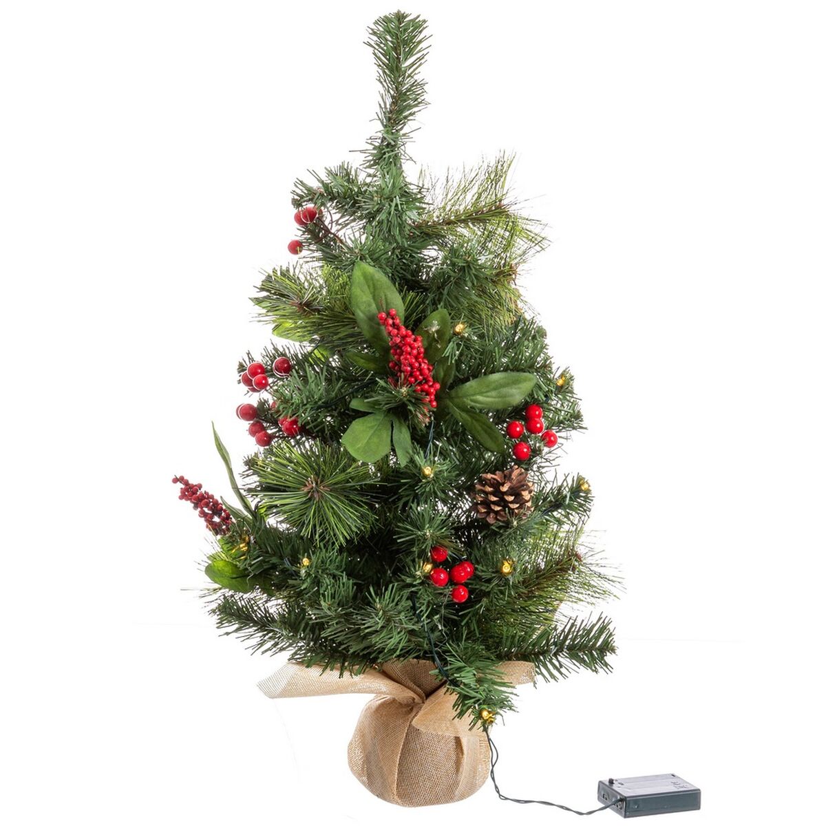 Julgran Multicolour PVC Metall 30 x 30 x 60 cm - 4
