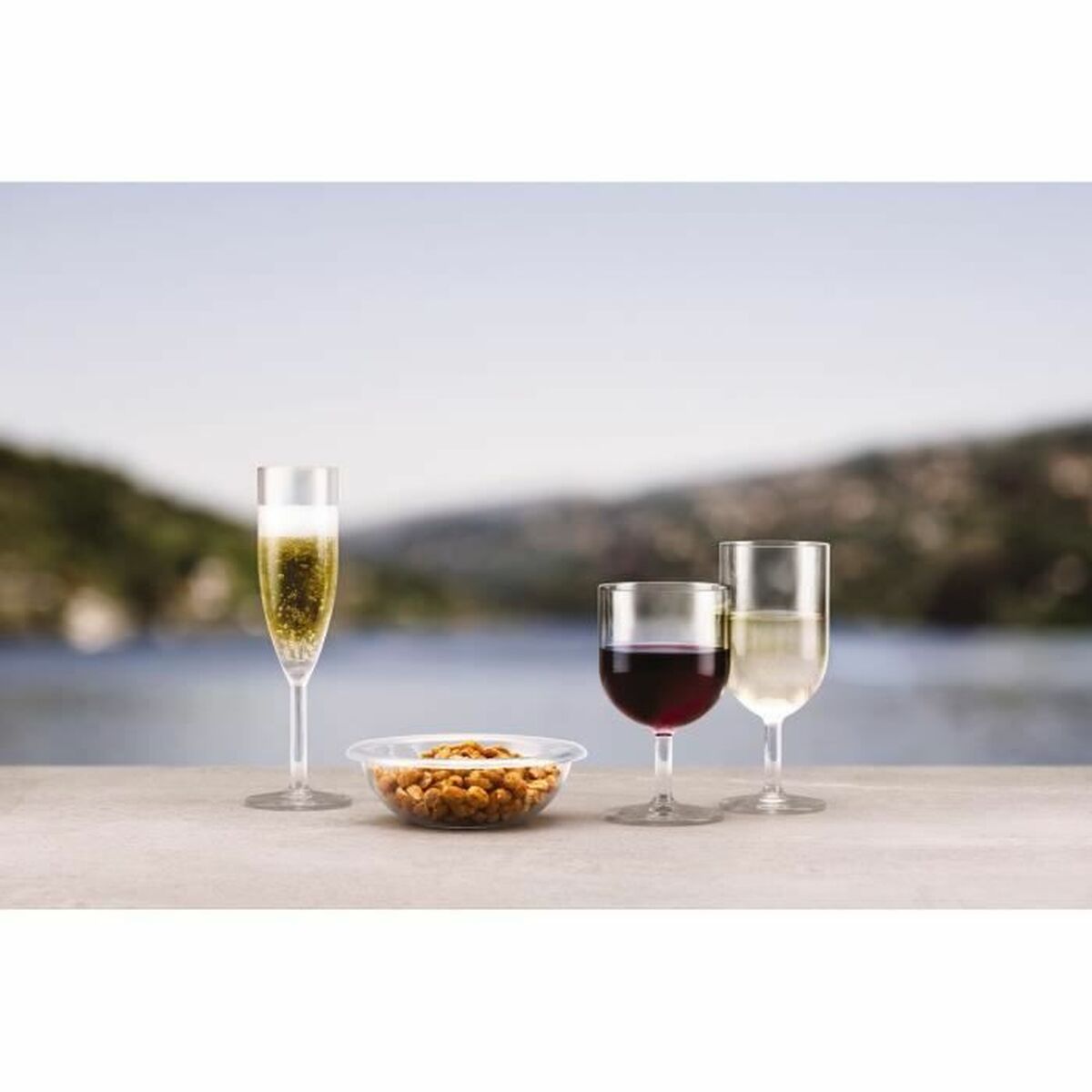 Salladsskål Bodum Bistro Ø 12 cm Transparent 1 L - 3