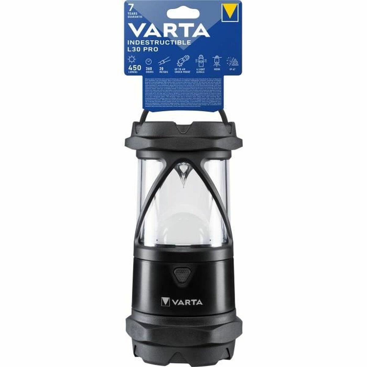 LED-lykta Varta Indestructible L30 Pro 450 lm