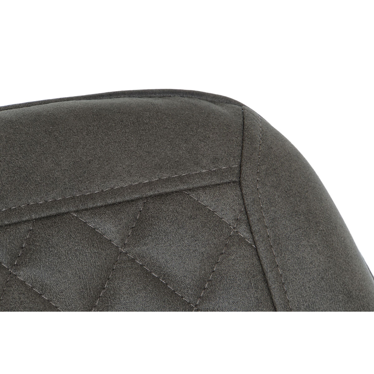 Stol DKD Home Decor Svart Grå Metall Polyuretan 63 x 49 x 85 cm 49 x 59 x 87 cm - 3