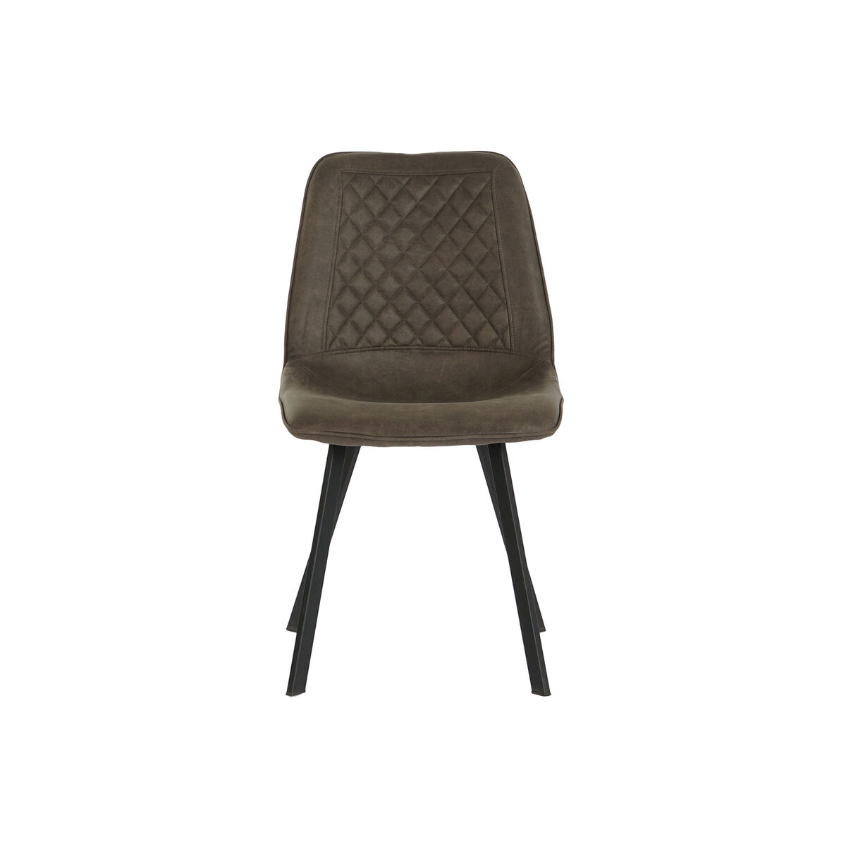 Stol DKD Home Decor Svart Grå Metall Polyuretan 63 x 49 x 85 cm 49 x 59 x 87 cm - 6